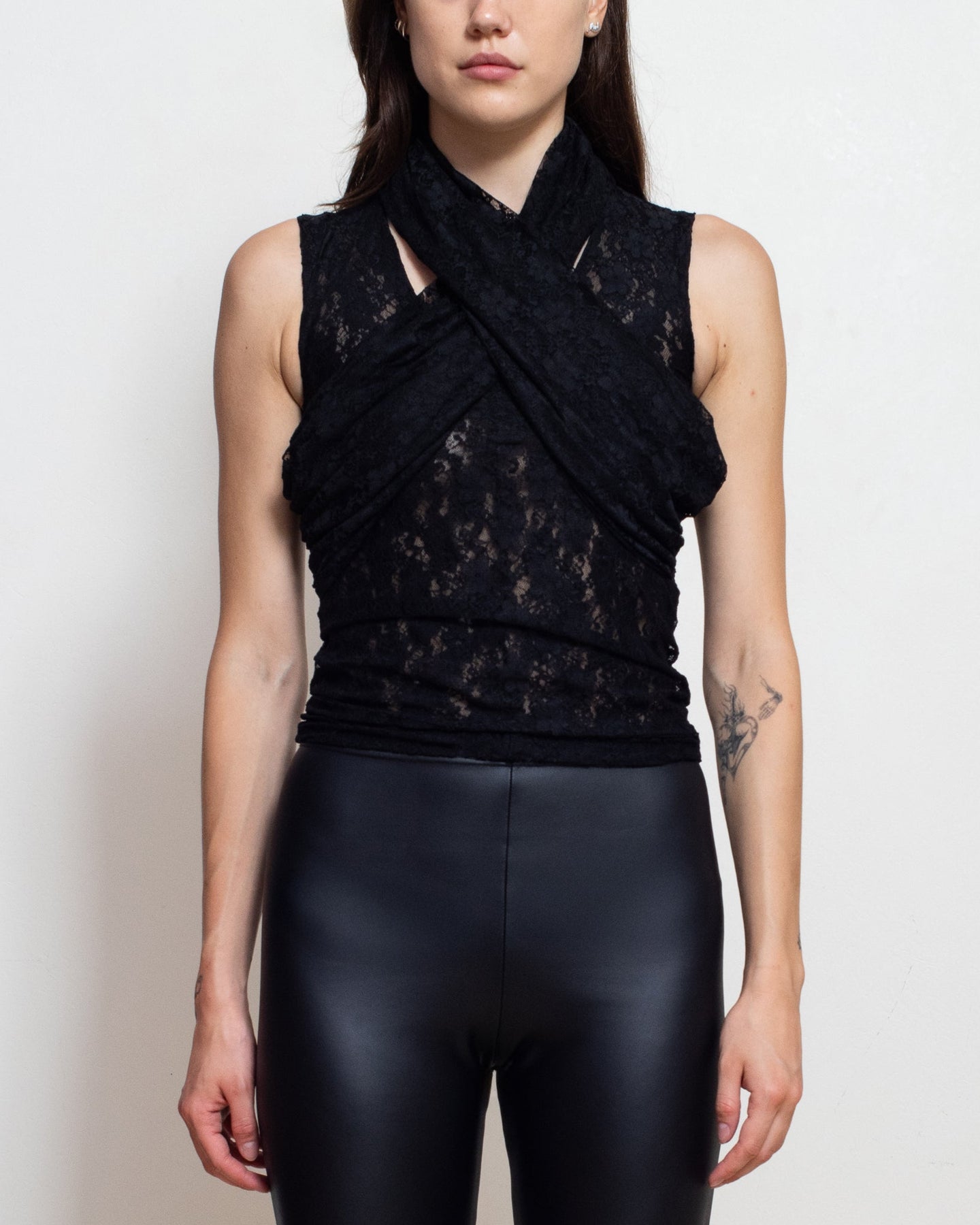 Black Lavender Top
